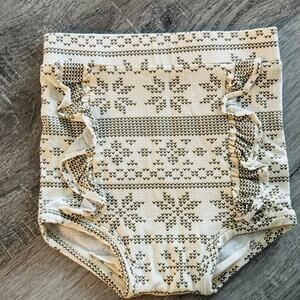 Kate Quinn | NORDIC SNOWFLAKE | BAMBOO | 12-18 | NWOT